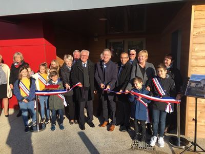 Inauguration des travaux de réhabilitation de l’Espace « Les Carrières »